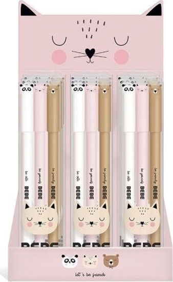 Picture of Interdruk Dugopis cieralny wymazywalny  Friends Girl 3szt