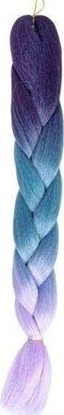 Attēls no Iso Trade Wosy syntetyczne warkoczyki ombre nieb/fio W10342