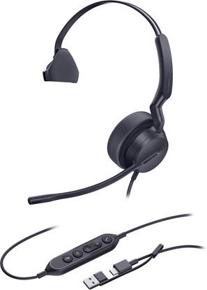 Attēls no Yealink Headset UH42 Mono UC USB-C/A