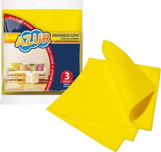 Picture of York ciereczki domowe do czyszczenia 3 szt AZUR YORK