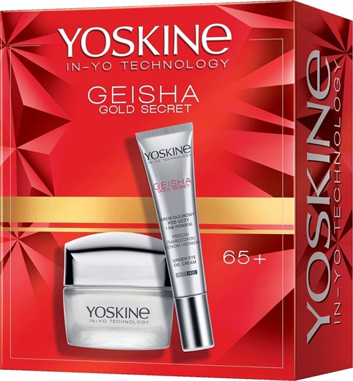 Picture of Yoskine Geisha Gold Secret 65+ krem przeciwzmarszczkowy 50ml + Geisha krem pod oczy i na powieki 15ml