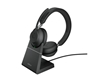 Изображение Jabra Evolve2 65 UC Stereo USB-A Headset black BT w.charging sta.