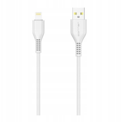 Изображение Kabel USB Jellico USB-A - Lightning 2 m Biay (6973771106872)