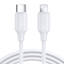 Изображение Joyroom Cable Lightning Type-C 20W 0.25m Joyroom S-CL020A9 (white)