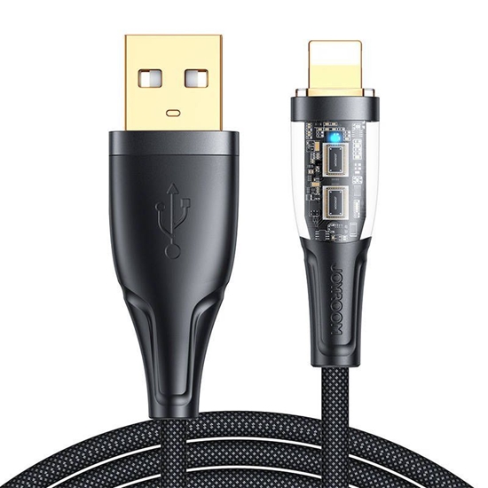 Picture of Joyroom Cable to USB-A / Lightning / 2.4A / 1.2m Joyroom S-UL012A3 (black)