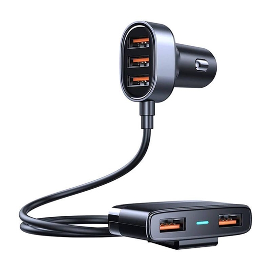 Picture of Joyroom Car charger Joyroom JR-CL03 5-Port USB (black)