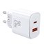 Изображение Joyroom Charger Flash Joyroom JR-TCF05, (EU) 20W A+C (white)