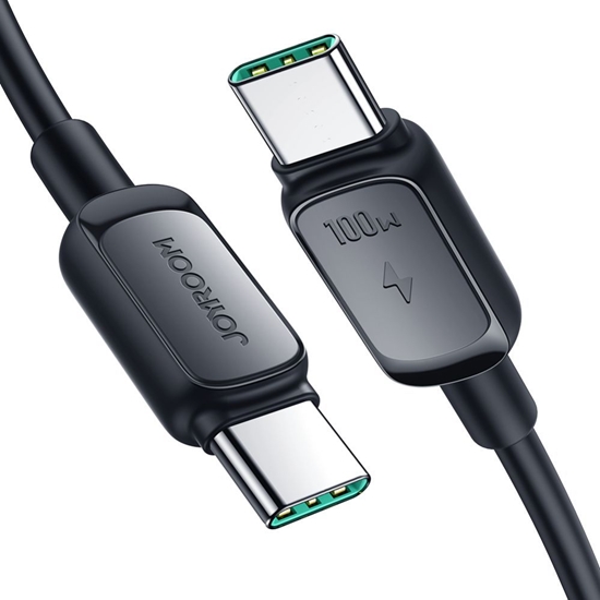 Изображение Joyroom Joyroom Multi-Color Series A14 USB-C / USB-C 60W Cable 1.2m - Black