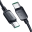 Attēls no Joyroom Joyroom Multi-Color Series A14 USB-C / USB-C 60W Cable 1.2m - Black