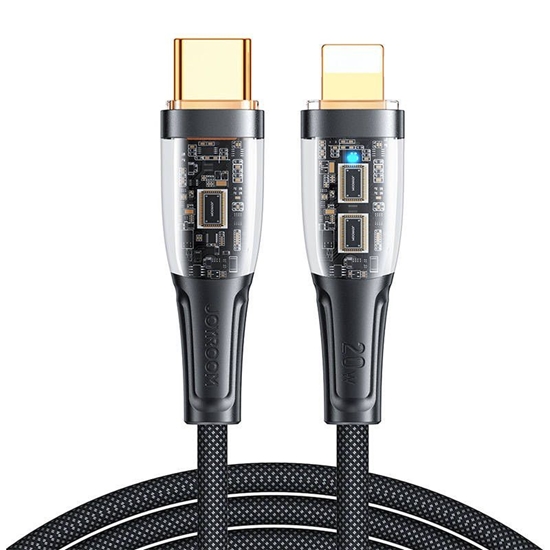 Изображение Joyroom Joyroom S-C Lightning 20W 1.2m USB to USB-C Lightning cable S-CL020A3 (black)