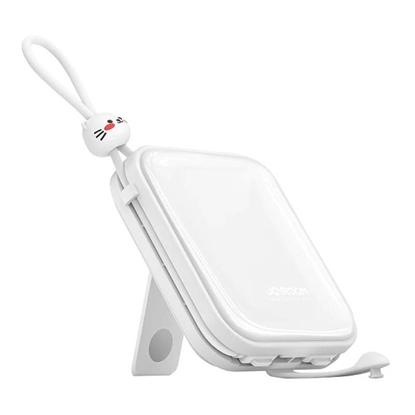 Attēls no Joyroom Powerbank Joyroom JR-L009 Cutie 10000mAh, 12W (White)