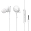Picture of Joyroom Wired Earphones JR-EW02, Half in Ear (White)