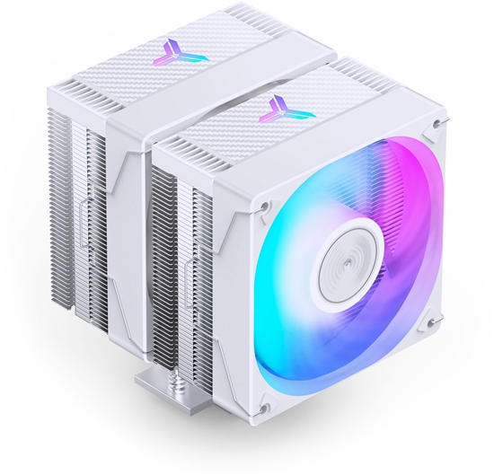 Изображение Jonsbo CR-3000E CPU-Kühler, Dual-Tower, RGB - 120mm, weiß