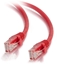 Picture of Kabel / 1 m Mlded/Btd Red CAT5E PVC UTP PATC