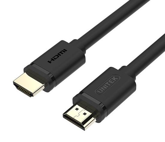 Picture of Kabel HDMI M/M 1,5m v2.0, pozłacany, Basic; Y-C137M 