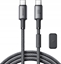 Изображение Kabel USB Joyroom USB-C - USB-C 1.2 m Szary (JYR1122)