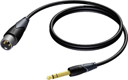 Attēls no Kabel PROCAB CLA724/10, XLR (M) do 6,3 mm jack (M) stereo (10m)