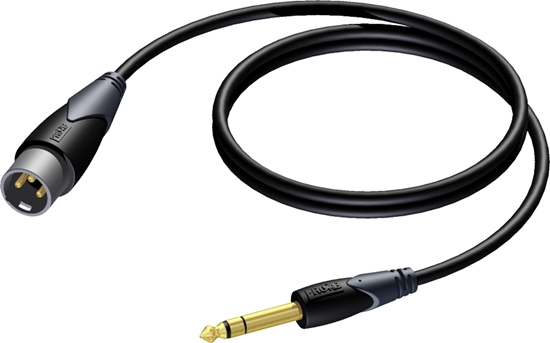 Picture of Kabel PROCAB CLA724/10, XLR (M) do 6,3 mm jack (M) stereo (10m)