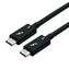 Picture of Roline Thunderbolt™ 5 Cable, 80Gbit/s, 240W, C-C, M/M, passive, black, 1 m