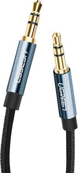 Изображение Kabel Ugreen Jack 3.5mm - Jack 3.5mm 5m niebieski (UGR513BLU)
