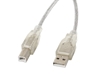 Picture of Kabel USB Lanberg USB-A - 5 m Przezroczysty (CA-USBA-12CC-0050-TR)