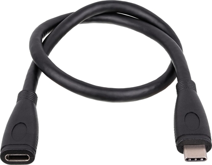 Изображение Kabel USB Akyga USB-C - USB-C 0.3 m Czarny (AK-USB-32)
