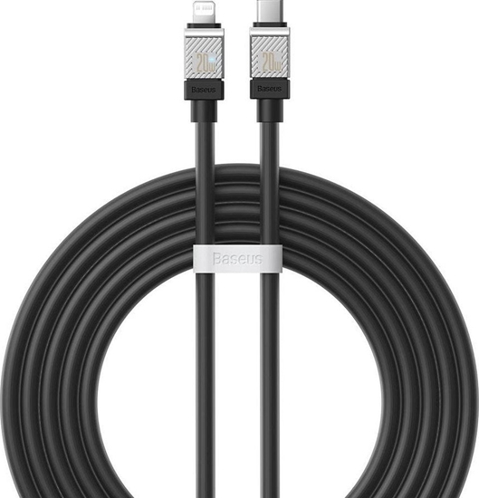 Picture of Kabel USB Baseus USB-C - Lightning 1 m Czarny (BRA012824)