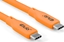 Attēls no Kabel USB Club 3D USB-C - USB-C 2 m Pomaraczowy (CAC-3000)