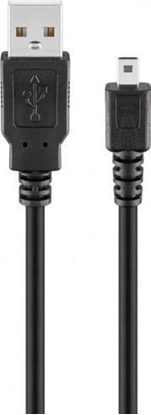 Picture of Kabel USB Goobay USB-A - miniUSB 1.8 m Czarny (JAB-854244)
