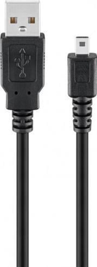 Picture of Kabel USB Goobay USB-A - miniUSB 1.8 m Czarny (JAB-854244)