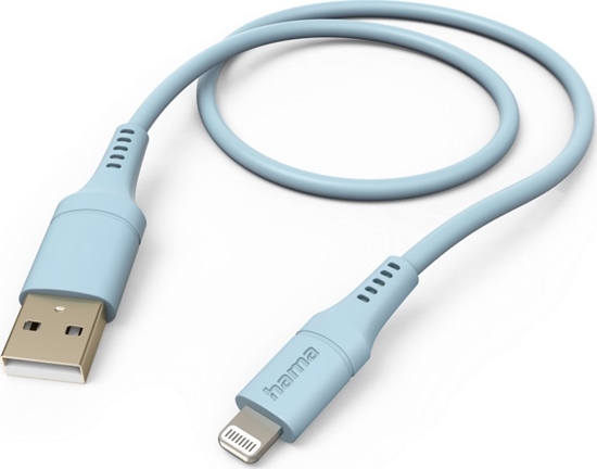 Picture of Kabel USB Hama Lightning - USB-A 1.5 m Niebieski (002015660000)