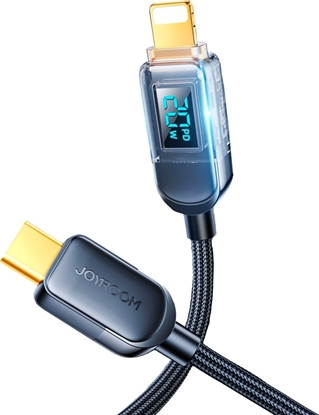 Picture of Kabel USB Joyroom USB-C - Lightning 1.2 m Czarny (JYR609)