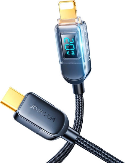 Picture of Kabel USB Joyroom USB-C - Lightning 1.2 m Czarny (JYR609)