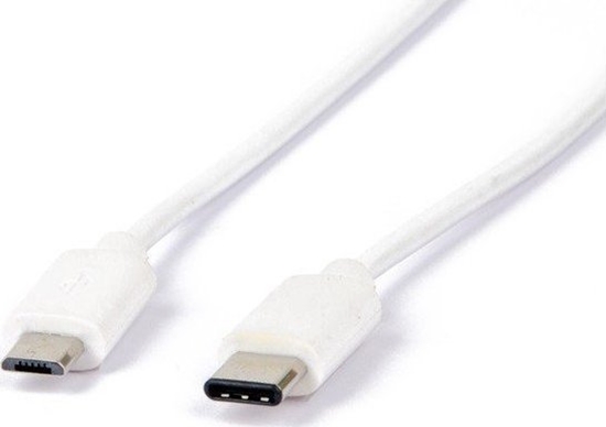 Picture of Kabel USB LMP USB-C - microUSB 1 m Biay (LMP-USBC-mUSB2)