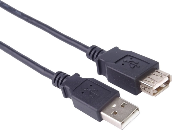 Picture of Kabel USB PremiumCord USB-A - USB-A 5 m Czarny (kupaa5bk)