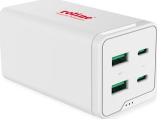 Picture of Roline USB Charger, 4 Ports (2x USB-C, 2x USB-A QC 3.0), max. 120W