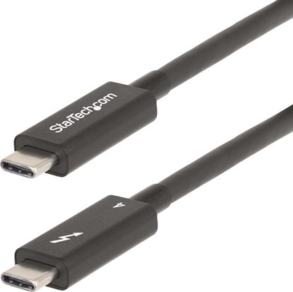 Attēls no Kabel USB StarTech Thunderbolt - Thunderbolt 2 m Czarny (A40G2MB-TB4-CABLE)