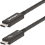 Изображение Kabel USB StarTech Thunderbolt - Thunderbolt 2 m Czarny (A40G2MB-TB4-CABLE)