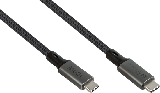 Picture of Kabel USB Triton USB-C - USB-C 1.8 m Grafitowy (2402-T018A)