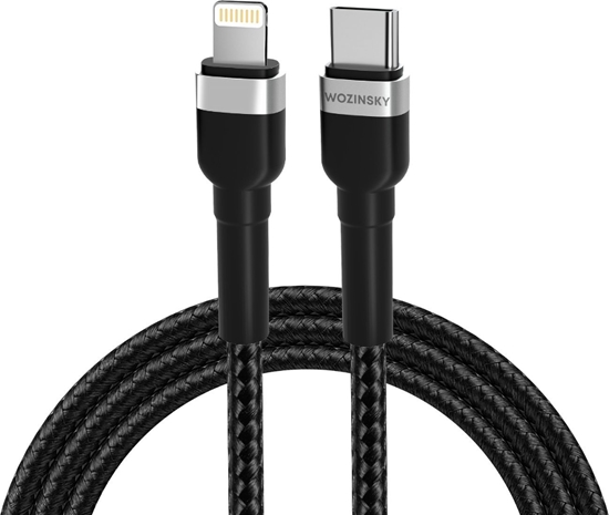 Picture of Kabel USB Wozinsky USB-C - Lightning 2 m Czarny (5907769308765)