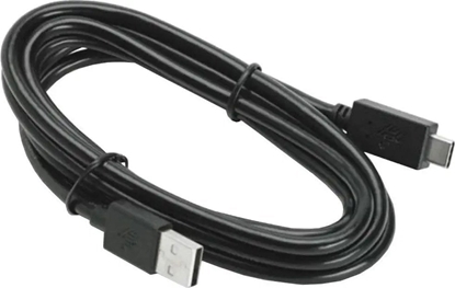 Attēls no Kabel USB Zebra USB-A - USB-C 1 m Czarny (USB C TO USB A)