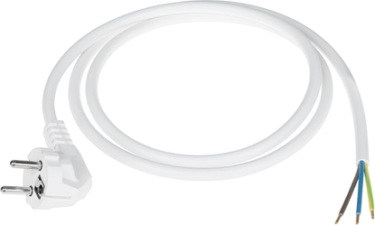 Picture of Kabel zasilajcy LP Przewód zasilajcy 3x1,5mm biay 1,5m z wtyczk ktow