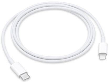 Picture of Kabelis Apple USB Type-C Male - Lightning Male 2m White