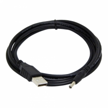 Изображение Kabelis Gembird USB Male - 3.5mm Male Charger 1.8m Black