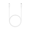 Изображение Kabelis Samsung USB Type-C Male - USB Type-C Male 1m 5A White
