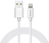Picture of Kabelis SAVIO USB-A – Lightning 1 m, White, 2.4A