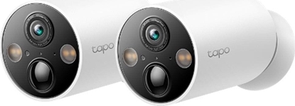 Изображение Kamera IP TP-Link TP-Link Tapo C425 set 2x venkovní kamera C425 (4MP, 2K QHD, 1440p, IR 15m, WiFi, micro SD card, IP66)