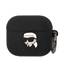 Изображение Karl Lagerfeld - Karl Lagerfeld 3D Logo NFT Karl Head Silicone Case for AirPods 3 Black