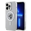 Изображение Karl Lagerfeld - Karl Lagerfeld IML Glitter Karl and Choupette MagSafe Case for iPhone 15 Pro Max Transparent