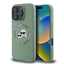 Attēls no Karl Lagerfeld - Karl Lagerfeld Liquid Silicone K&CH Heads MagSafe Case for iPhone 16 Pro Kaki